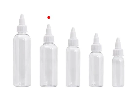 Flašica PET 100mL providna sa belim twist up zatvaračem "unicorn" za elektronske cigarete - 50 kom-7
