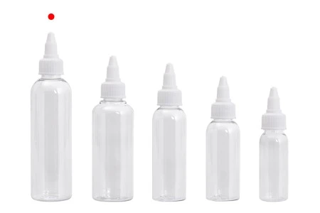 Flašica PET 120mL providna sa belim twist up zatvaračem "unicorn" za elektronske cigarete - 50 kom-8