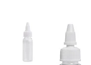 Flašica PET 30mL providna sa belim twist up zatvaračem "unicorn" za elektronske cigarete - 50 kom Flašica PET 30mL providna sa belim twist up zatvaračem "unicorn" za elektronske cigarete - 50 kom