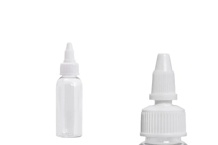 Flašica PET 50mL providna sa belim twist up zatvaračem "unicorn" za elektronske cigarete - 50 kom-2