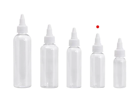 Flašica PET 50mL providna sa belim twist up zatvaračem "unicorn" za elektronske cigarete - 50 kom-7