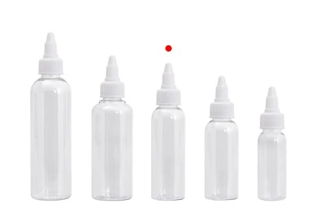 Flašica PET 60mL providna sa belim twist up zatvaračem "unicorn" za elektronske cigarete - 50 kom-7