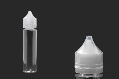 PET flašica 60mL sa plastičnom kapaljkom i providnim zatvaračem za dopunu za električnu cigaretu - 50 kom-1
