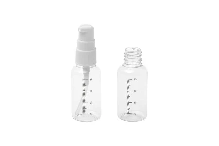 Plastična flašica 35mL za kreme sa mernim oznakama, pumpicom i zatvaračem - 36 kom-3