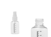 Plastična flašica 50mL za kreme sa mernim oznakama, pumpicom i zatvaračem - 24 kom Plastična flašica 50mL za kreme sa mernim oznakama, pumpicom i zatvaračem - 24 kom-dimenzije_slike