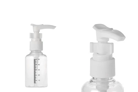 Plastična flašica 50mL sa mernim oznakama, za šampon - 24 kom-1