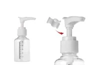 Plastična flašica 50mL sa mernim oznakama, za šampon - 24 kom Plastična flašica 50mL sa mernim oznakama, za šampon - 24 kom