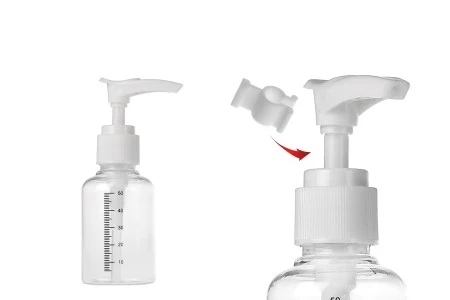 Plastična flašica 50mL sa mernim oznakama, za šampon - 24 kom-2