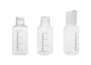 Providna plastična flašica 35mL sa mernim oznakama i belim disk top zatvaračem - 24 kom Providna plastična flašica 35mL sa mernim oznakama i belim disk top zatvaračem - 24 kom-grupa_slika