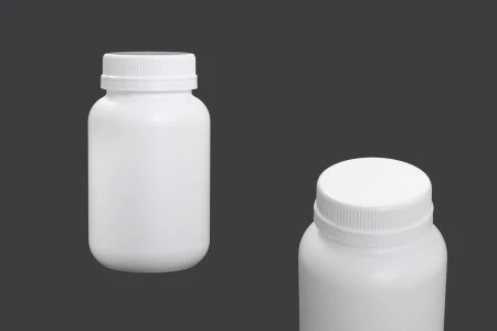 Plastična bela bočica 300mL za farmaceutske preparate - 12 kom-1