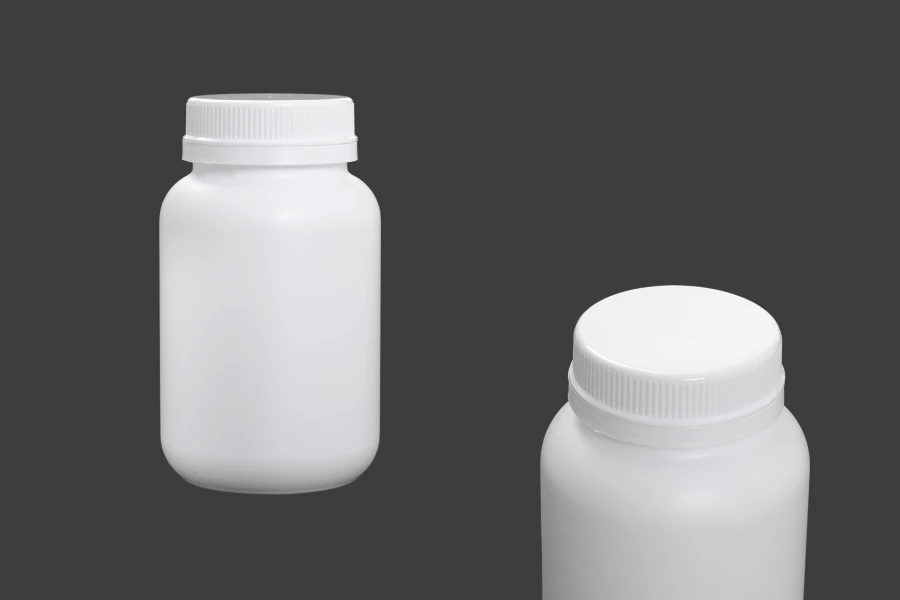 Plastična bela bočica 300mL za farmaceutske preparate - 12 kom Plastična bela bočica 300mL za farmaceutske preparate - 12 kom