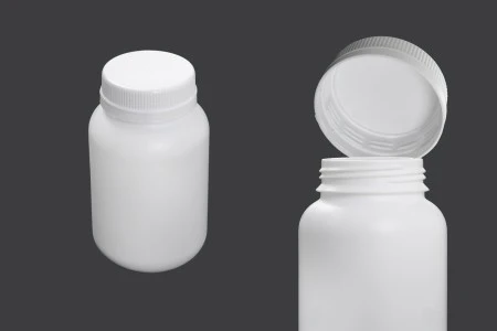Plastična bela bočica 300mL za farmaceutske preparate - 12 kom-2