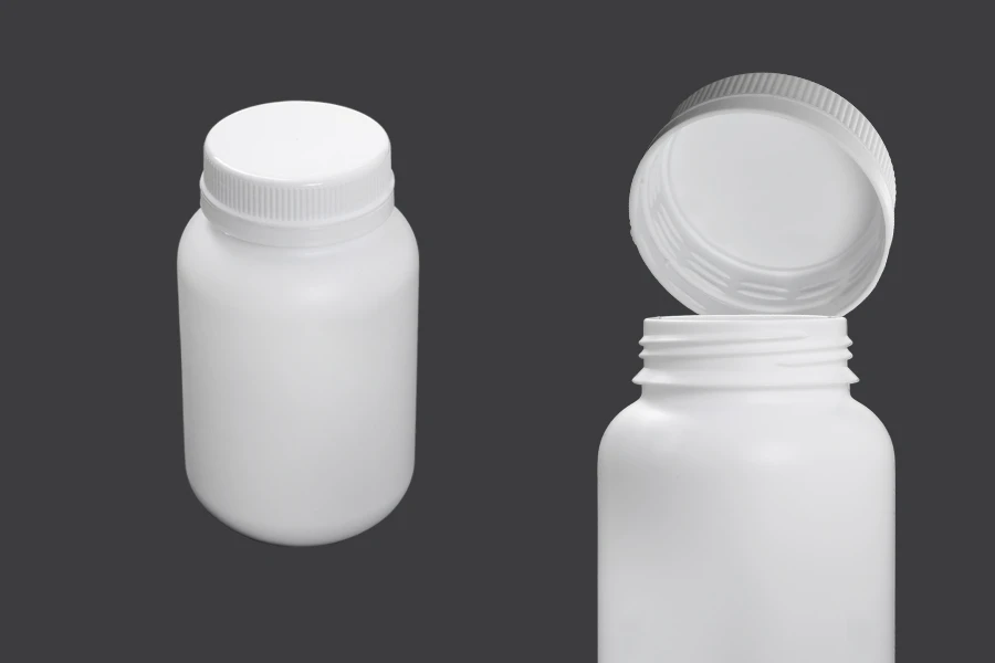 Plastična bela bočica 300mL za farmaceutske preparate - 12 kom Plastična bela bočica 300mL za farmaceutske preparate - 12 kom