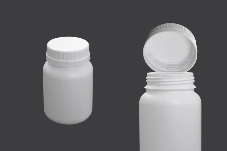 Plastična bela bočica 200mL za farmaceutske preparate - 12 kom-2