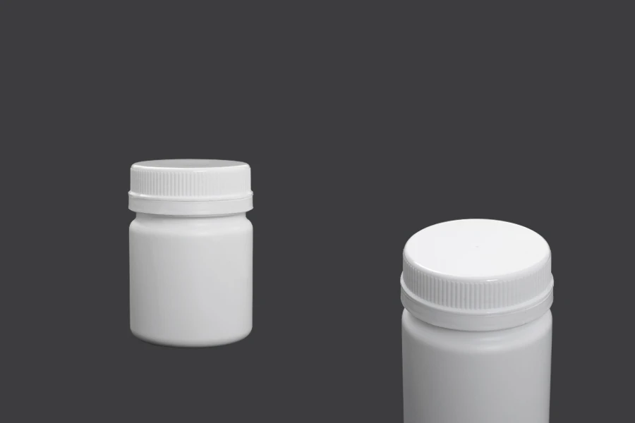 Plastična bela bočica 100mL za farmaceutske preparate - 12 kom Plastična bela bočica 100mL za farmaceutske preparate - 12 kom