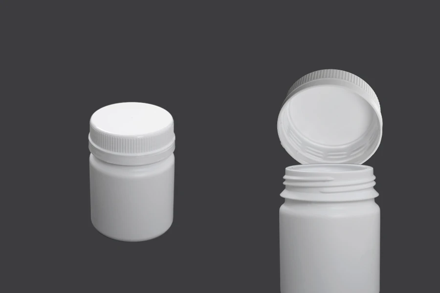 Plastična bela bočica 100mL za farmaceutske preparate - 12 kom Plastična bela bočica 100mL za farmaceutske preparate - 12 kom
