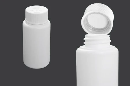 Plastična bela bočica 80mL za farmaceutske preparate - 12 kom-2