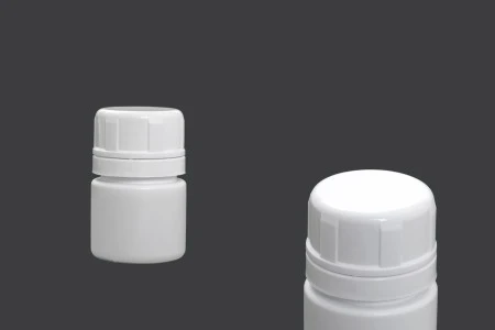 Plastična bela bočica 30mL za farmaceutske preparate - 12 kom-1