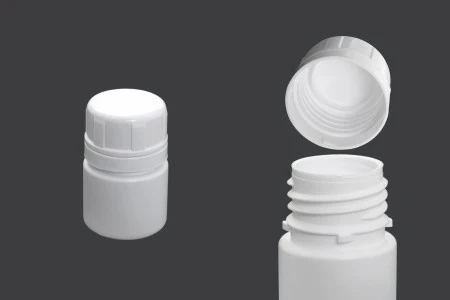 Plastična bela bočica 30mL za farmaceutske preparate - 12 kom-2