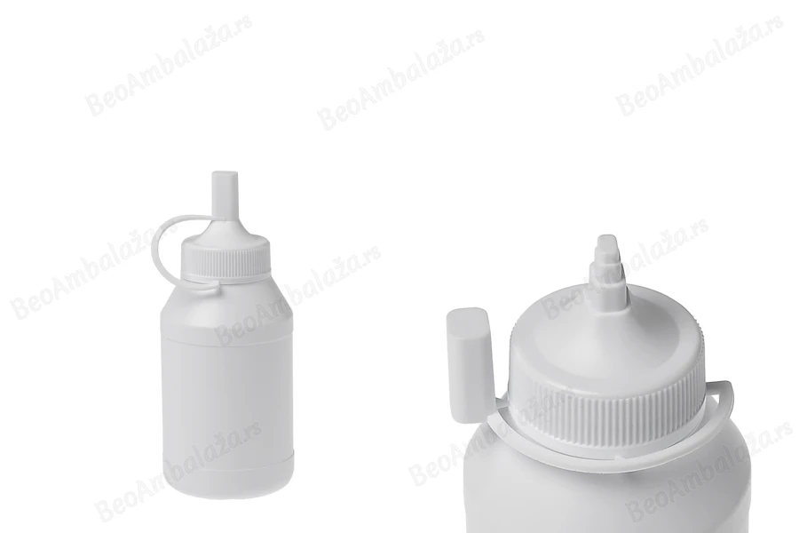 Plastična boca 300mL sa poklopcem za protok tečnosti-slika_proizvoda