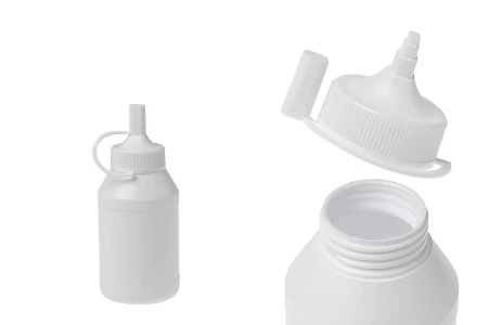 Plastična boca 300mL sa poklopcem za protok tečnosti-2