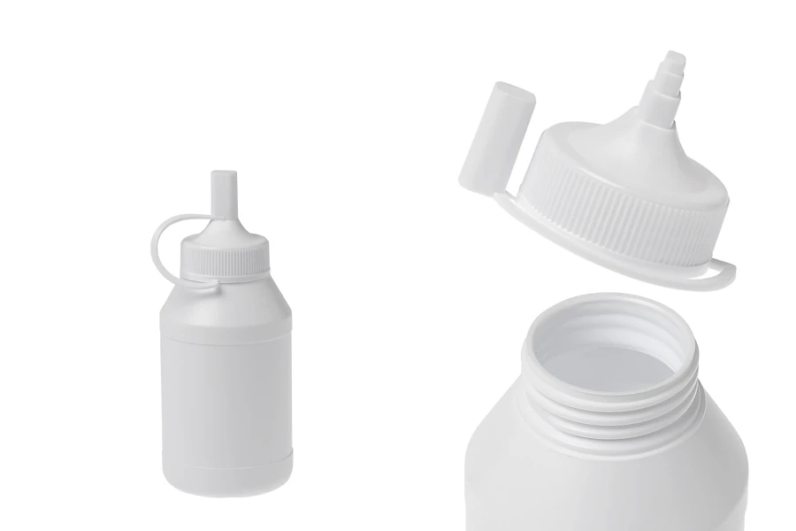 Plastična boca 300mL sa poklopcem za protok tečnosti Plastična boca 300mL sa poklopcem za protok tečnosti