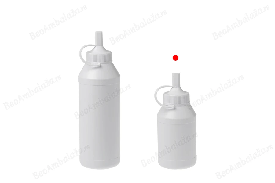 Plastična boca 300mL sa poklopcem za protok tečnosti-grupa_slika