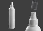 Plastična bela bočica 300mL sa sprejom i providnim zatvaračem Plastična bela bočica 300mL sa sprejom i providnim zatvaračem