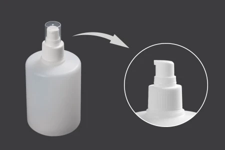 Plastična flaša 300 ml sa pumpicom 24/410 i zatvaračem za sredstva za dezinfekciju ruku i čišćenje-1