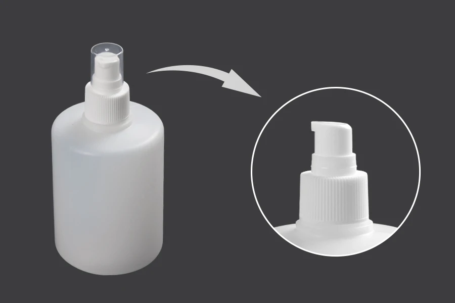 Plastična flaša 300 ml sa pumpicom 24/410 i zatvaračem za sredstva za dezinfekciju ruku i čišćenje Plastična flaša 300 ml sa pumpicom 24/410 i zatvaračem za sredstva za dezinfekciju ruku i čišćenje