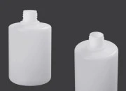 Poluprovidna plastična okrugla flaša 300mL - 12 kom-dimenzije_slike