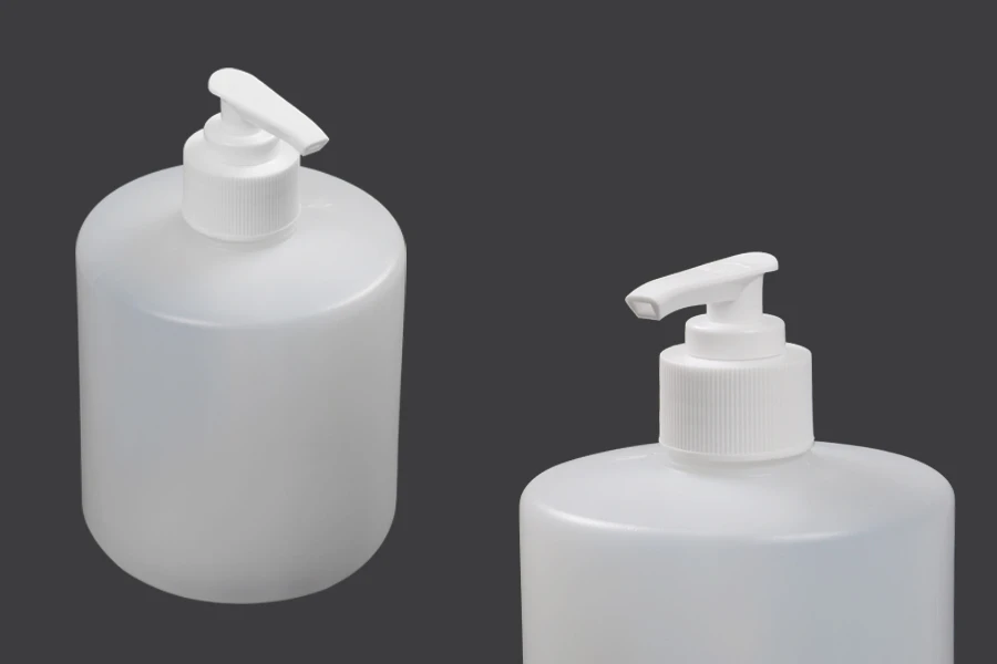 Plastična, okrugla flaša sa pumpicom 500ml za tečni sapun, poluprovidna PP28 Plastična, okrugla flaša sa pumpicom 500ml za tečni sapun, poluprovidna PP28