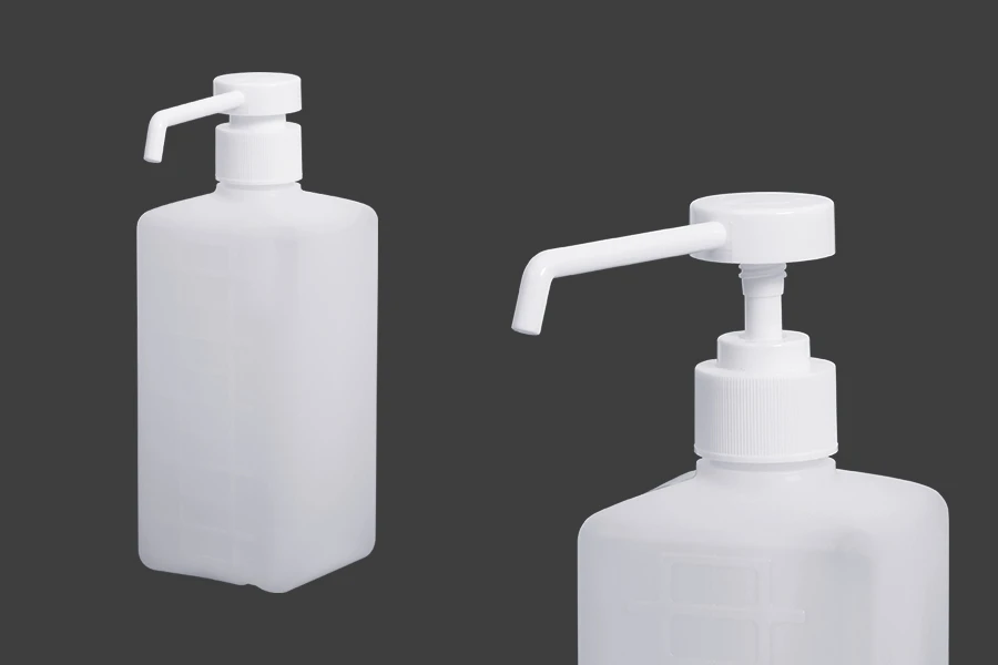 Plastična četvrtasta poluprovidna boca 500mL (PP28) - 12 kom-dimenzije_slike