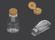 Plastična providna flaša 175 ml za kečap, senf, med - 10 kom