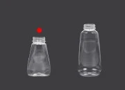 Plastična providna flaša 175 ml za kečap, senf, med - 10 kom