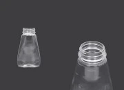 Plastična providna flaša 175 ml za kečap, senf, med - 10 kom