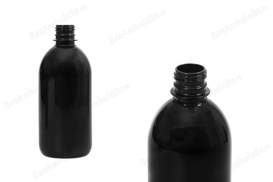 Plastična PET crna flaša 500mL (28/ 410) - 10 kom-slika_proizvoda