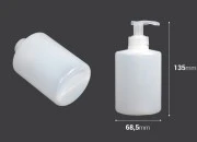 Poluprovidna cilindrična plastična flašica 300mL Poluprovidna cilindrična plastična flašica 300mL