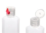 Plastična PET bočica 60mL, sa flip top zatvaračem - 12 kom Plastična PET bočica 60mL, sa flip top zatvaračem - 12 kom