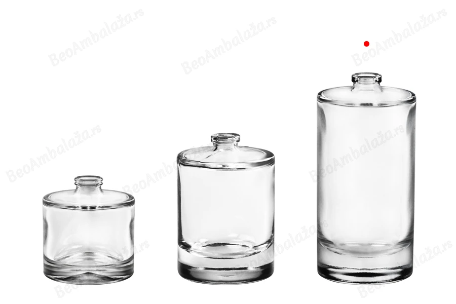 Okrugla bočica za parfeme 100mL sa sigurnosnim Crimp zatvaranjem 15 mm-grupa_slika