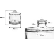 Okrugla bočica za parfeme 30mL sa sigurnosnim Crimp zatvaranjem 15 mm Okrugla bočica za parfeme 30mL sa sigurnosnim Crimp zatvaranjem 15 mm