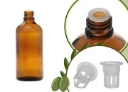 Staklena karamel bočica 100mL za ulje Staklena karamel bočica 100mL za ulje