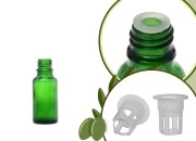 Staklena zelena bočica 20mL za ulje