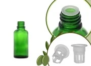 Staklena zelena bočica 30mL za ulje