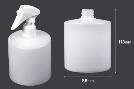 Poluprovidna plastična flašica 500mL, 24/410-2