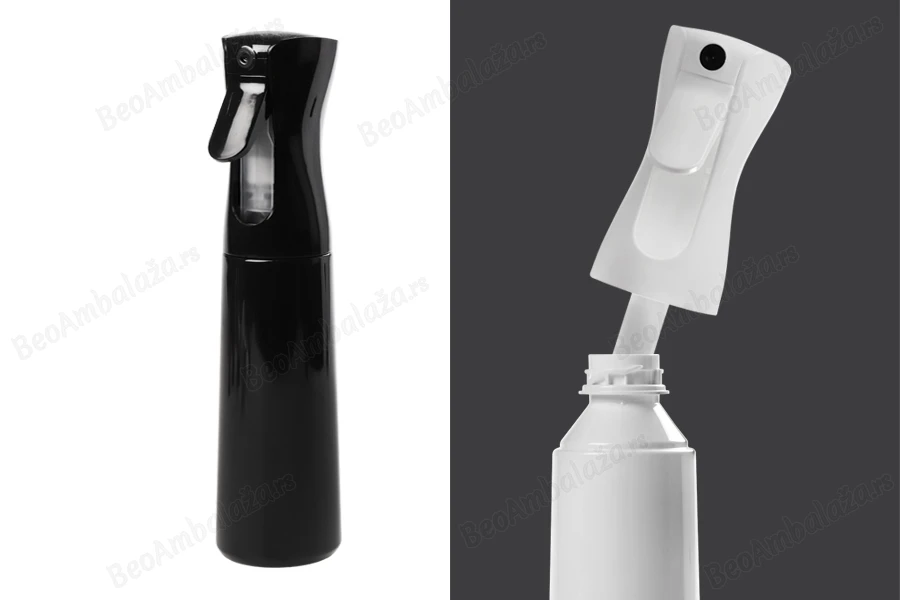Plastična dopunjiva luksuzna boca 300mL sa rasprskivačem-slika_proizvoda