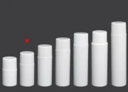 Airless bela plastična bočica 50mL za kreme