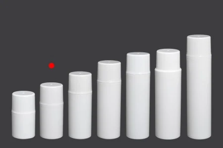 Airless bela plastična bočica 50mL za kreme-5