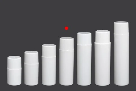 Airless bela plastična bočica 100mL za kreme-5