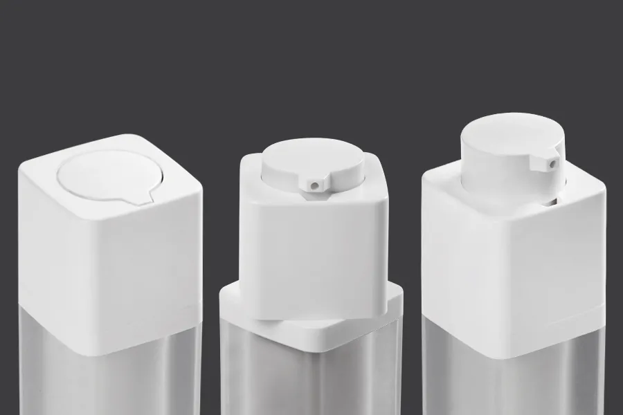 Airless akrilna bočica 50mL sa belom pumpicom
